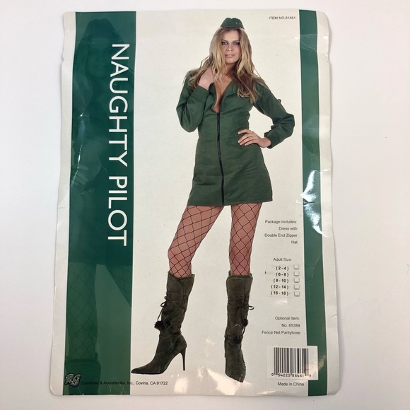 Women's Naughty Pilot Halloween Dress-Up C… - Picture 2 of 4